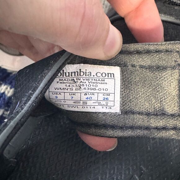 Columbia‎ mens sandals size 9 black - Picture 4 of 4